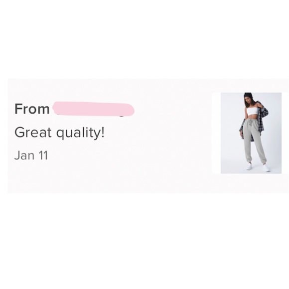 Gray Fleece Joggers Drawstring and Pockets - Picture 7 of 8